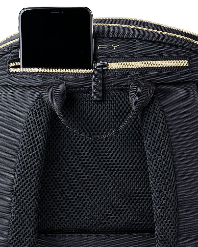 MOCHILA WILSON DEFY V1 PADEL BLACK/GOLD