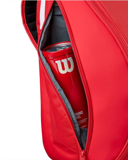 MOCHILA WILSON SUPER TOUR PADEL RED